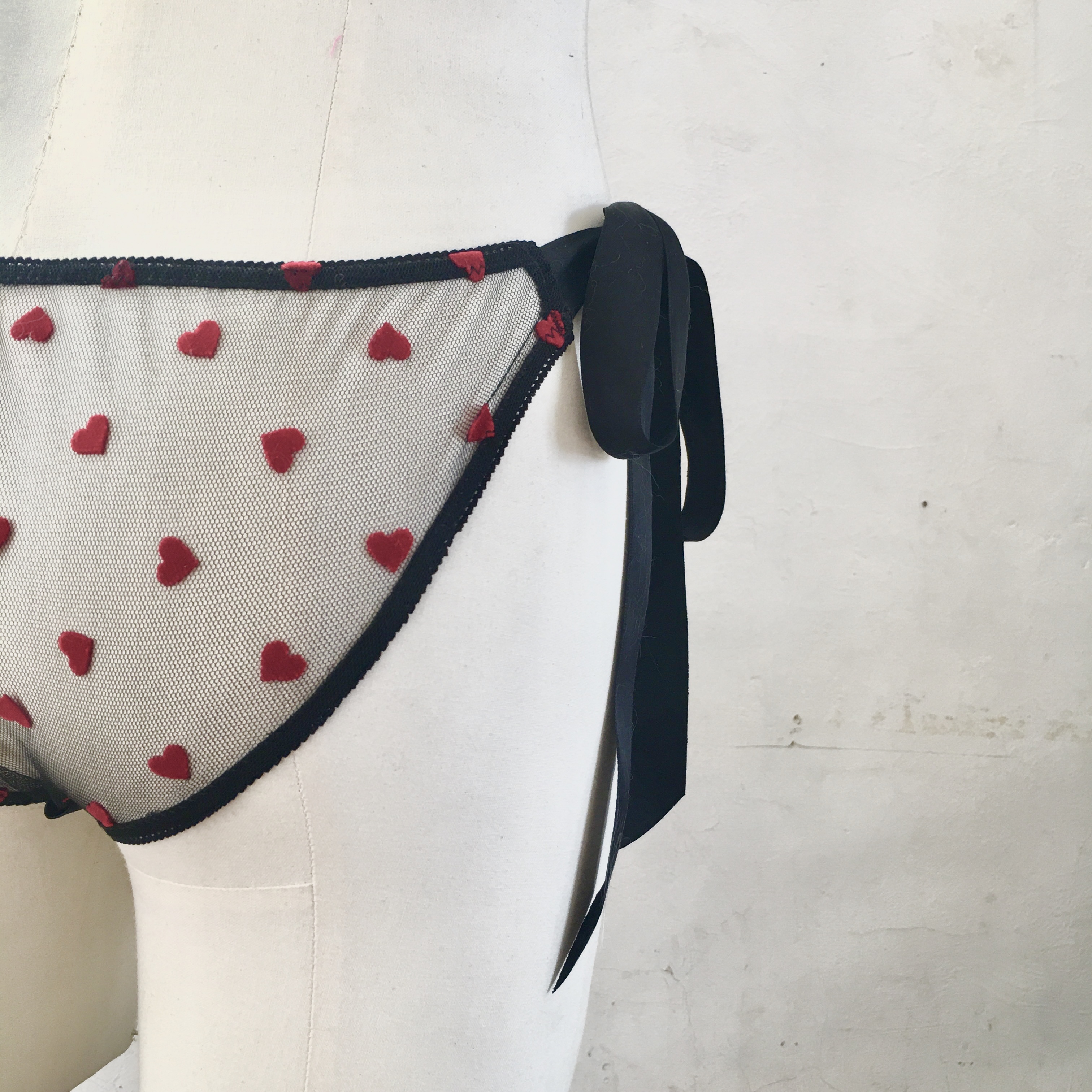 Culotte a petit coeurs