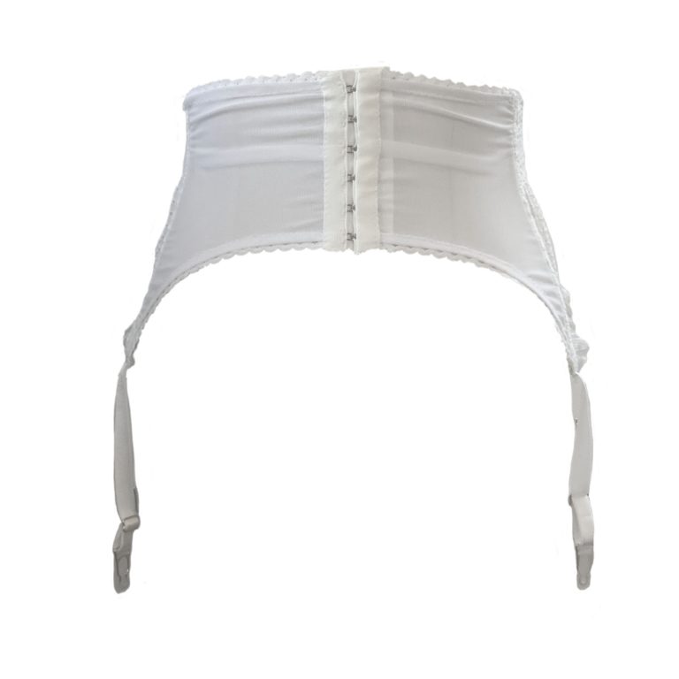 Porte-jarretelle en dentelle anglaise "un mariage à la campagne" – Image 2