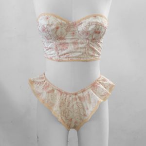 Bustier coton « une histoire de plage »