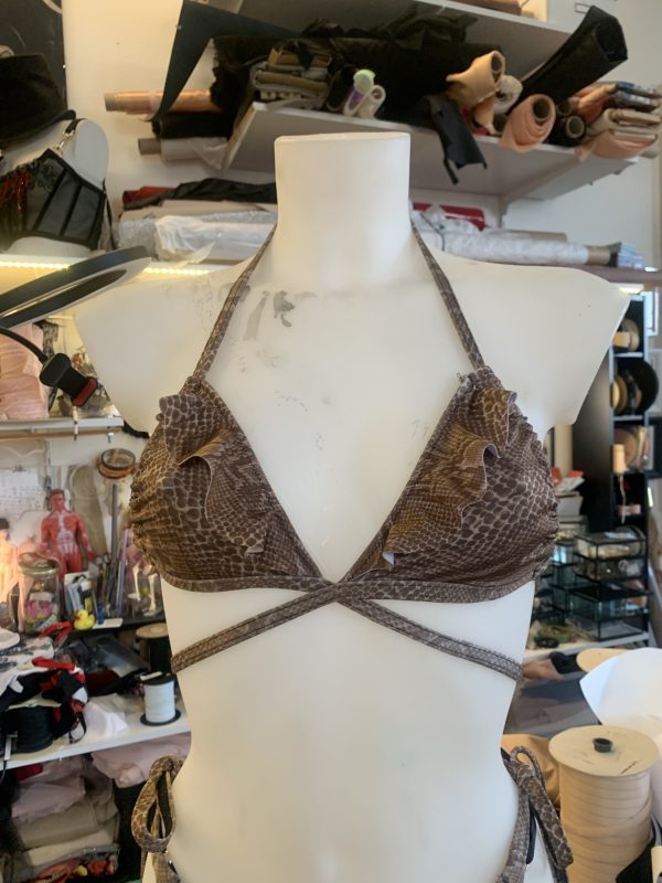 haut de bikini, maillot de bain a volants – Image 3