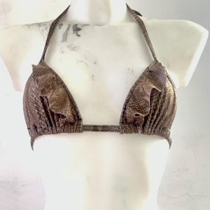 haut de bikini, maillot de bain a volants