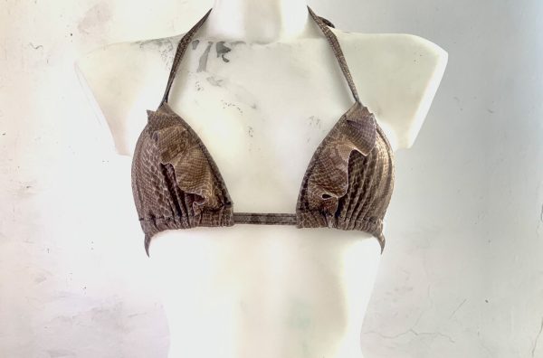 haut de bikini, maillot de bain a volants