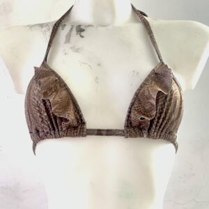 haut de bikini, maillot de bain a volants